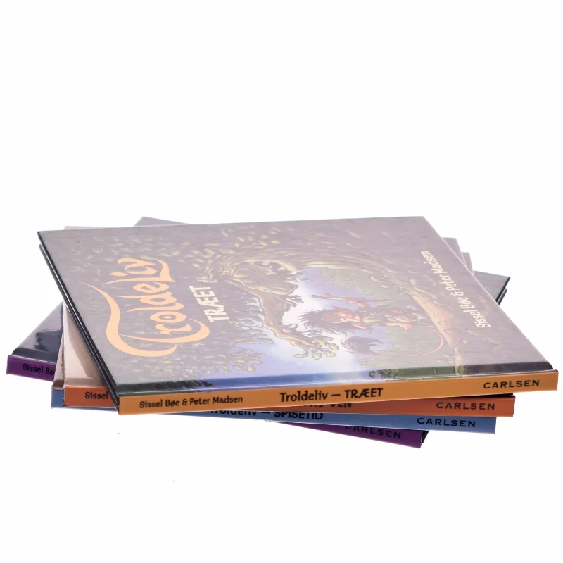 Troldeliv 4 stk - bøger