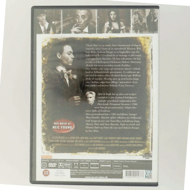 Dead Man (On-air) med Johnny Depp (DVD)
