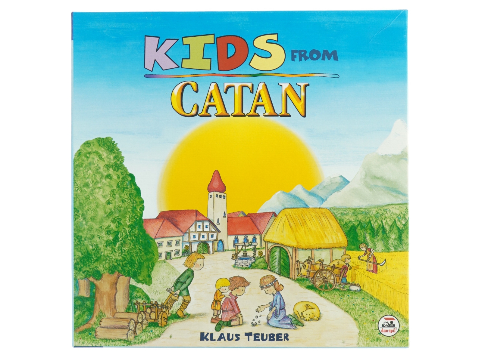 Kids fra Catan brætspil (str. 29 x 29 x 8 cm)