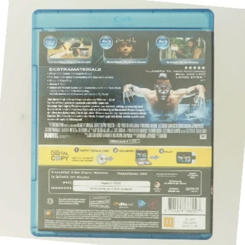 X-Men Origins: Wolverine med Hugh Jackman (DVD)