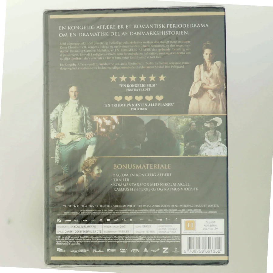 En Kongelig Affære med Mads Mikkelsen (DVD)