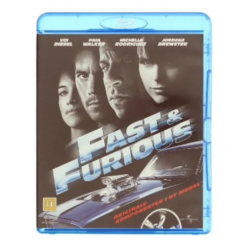 Fast & Furious med Vin Diesel (DVD)