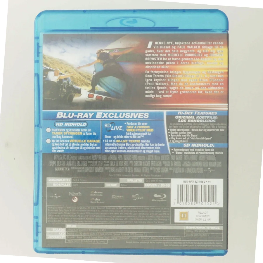 Fast & Furious med Vin Diesel (DVD)