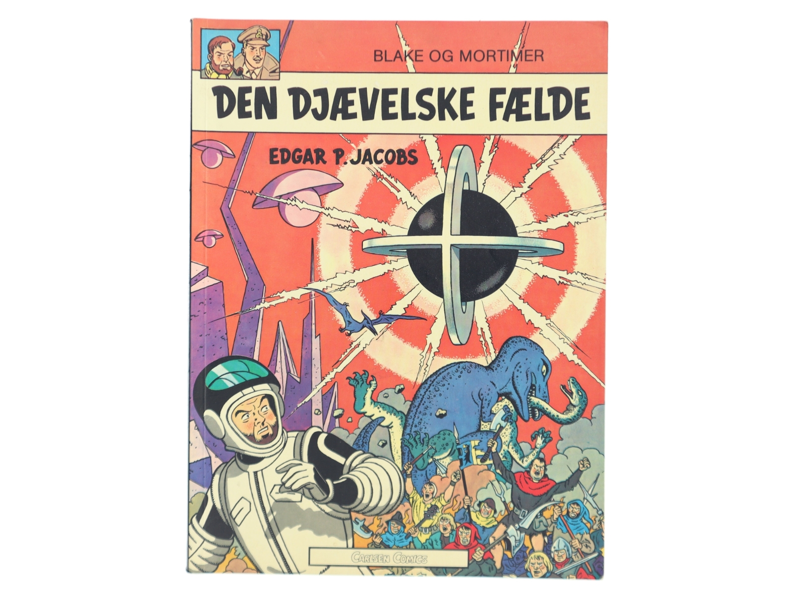 Blake og Mortimer: Den Djævelske Fælde af Edgar P. Jacobs (Bog)