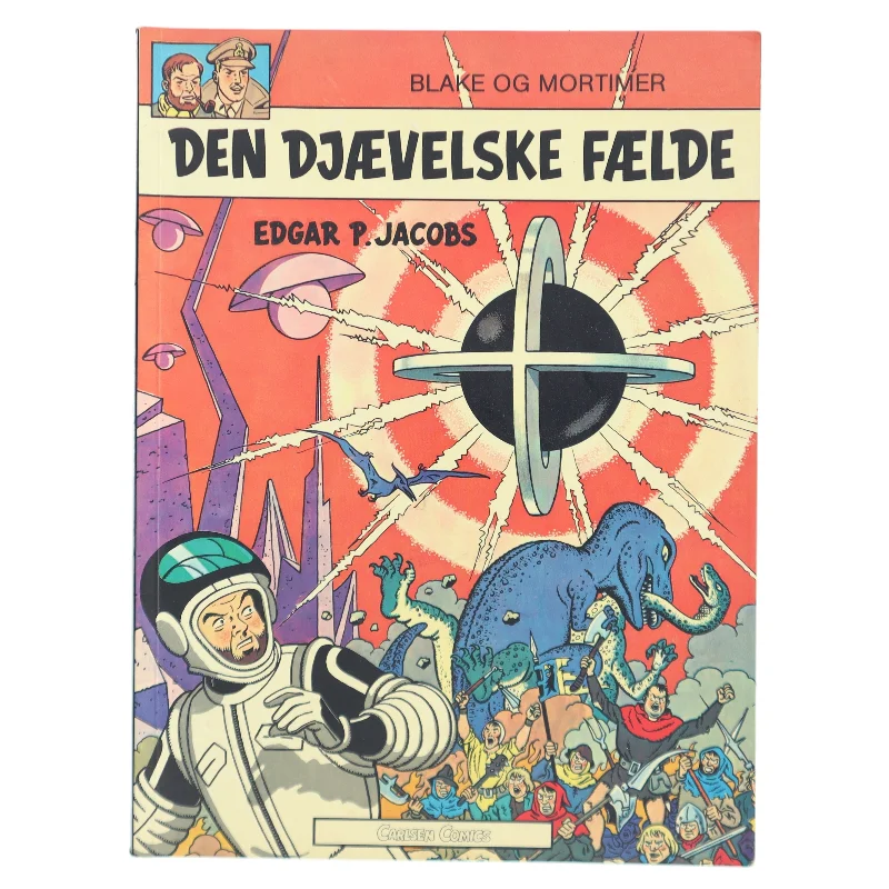 Blake og Mortimer: Den Djævelske Fælde af Edgar P. Jacobs (Bog)