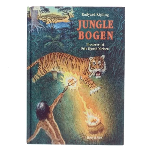 Junglebogen : Mowglis historier (Ved Poul Einer Hansen) af Rudyard Kipling (Bog)
