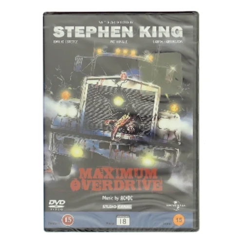 Maximum Overdrive med Emilio Estevez (DVD)