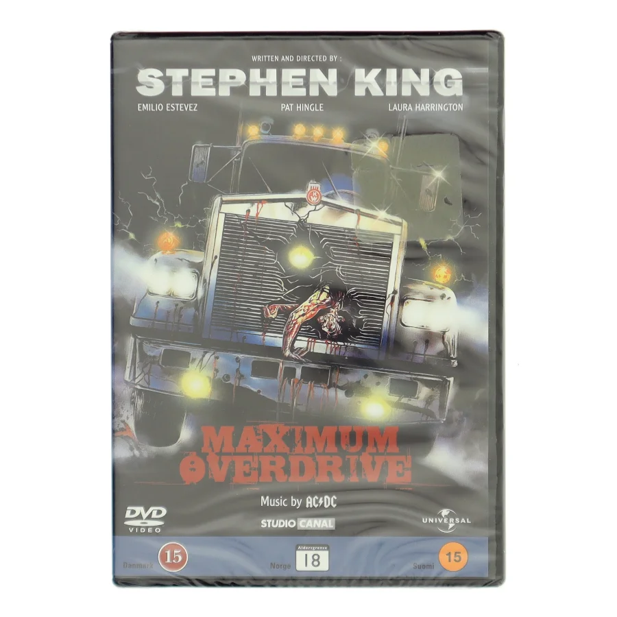 Maximum Overdrive med Emilio Estevez (DVD)