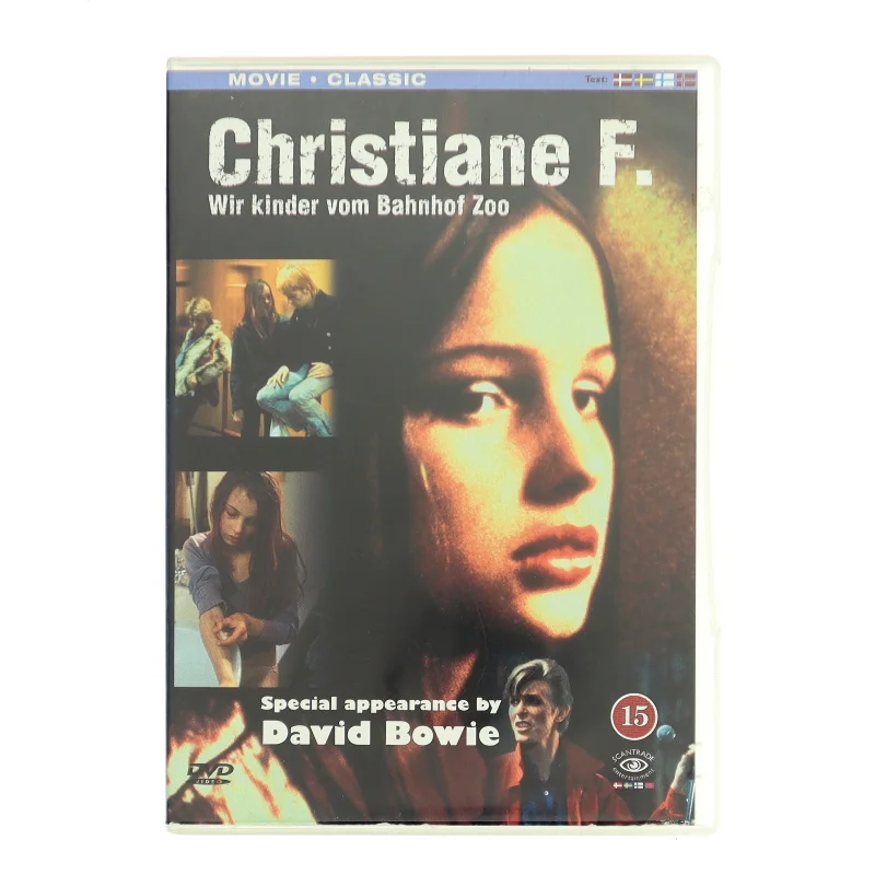CHRISTIANE F. Wir Kinder Vom Bahnhof Zoo * Natja Brunckhorst, David Bowie * REGIE: Uli Edel med Natja Brunckhorst (DVD)