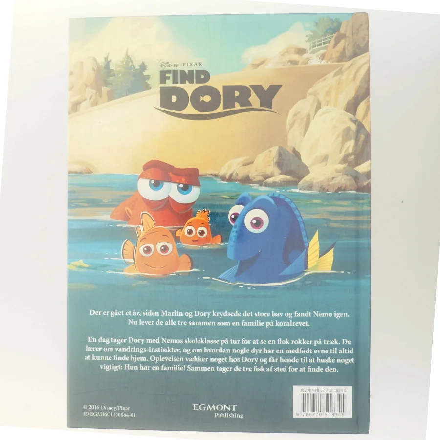 Find Dory af Disney Pixar (Bog)