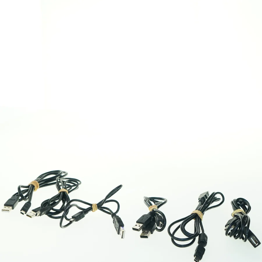 Samling af USB-kabler (str. mixed )