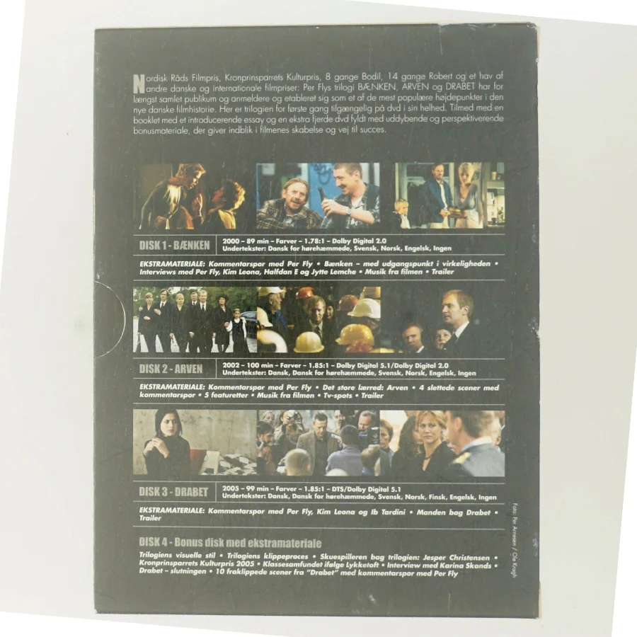 Per Fly Trilogien 4-disc DVD boks