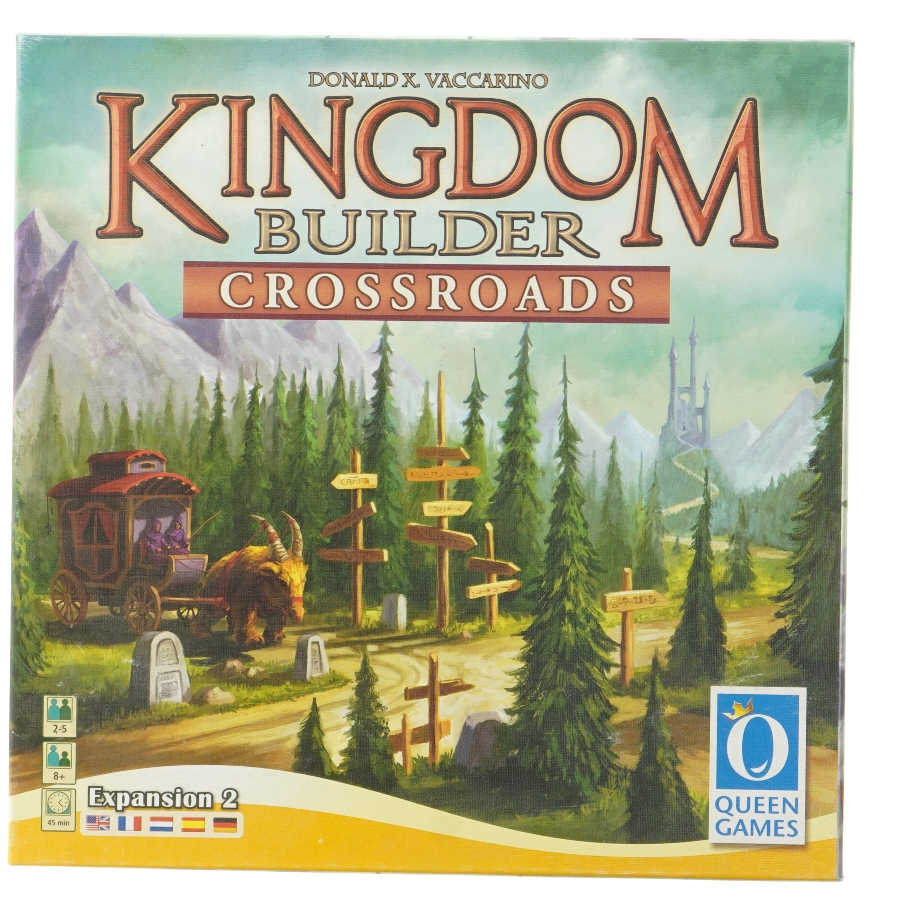 Kingdom Builder: Crossroads Ekspansionsspil fra Queen Games (str. 31x31 cm)