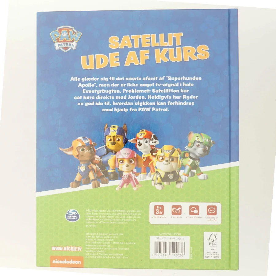 Satellit ude af kurs (Bog)