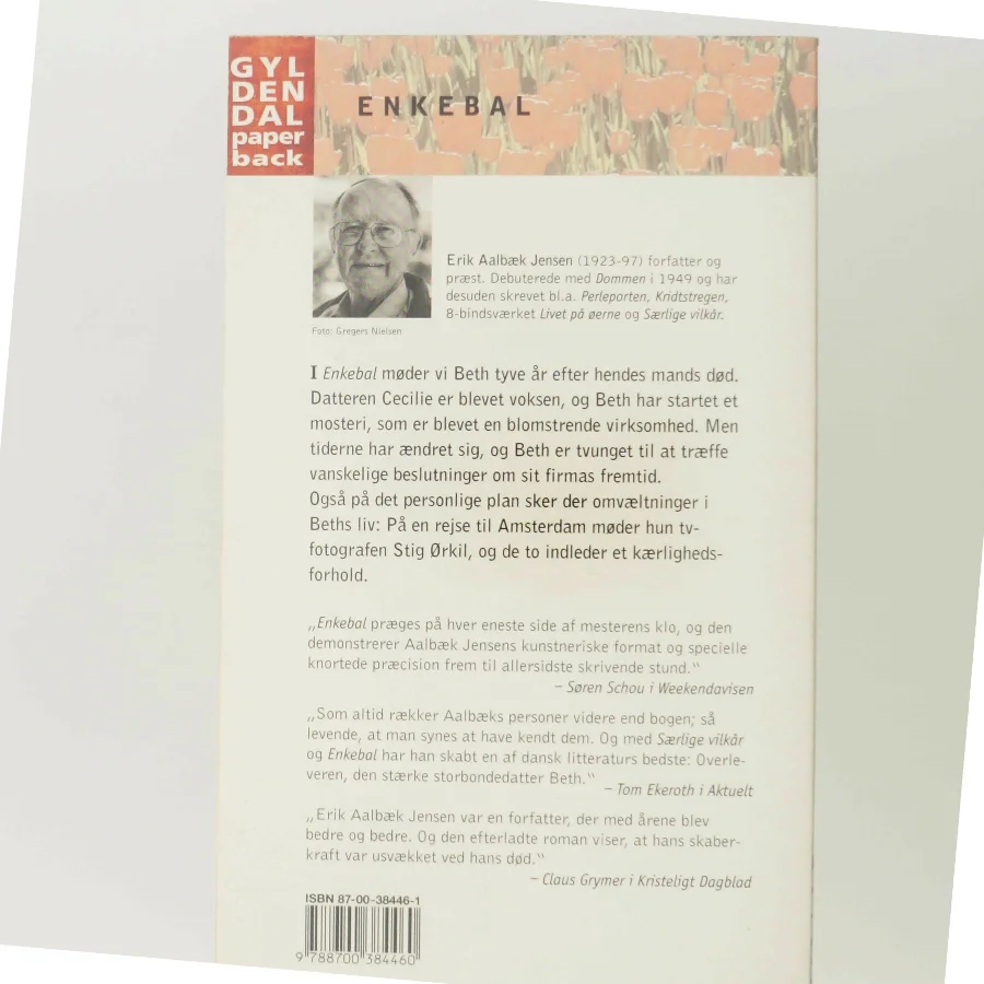 Enkebal : roman af Erik Aalbæk Jensen (Bog)