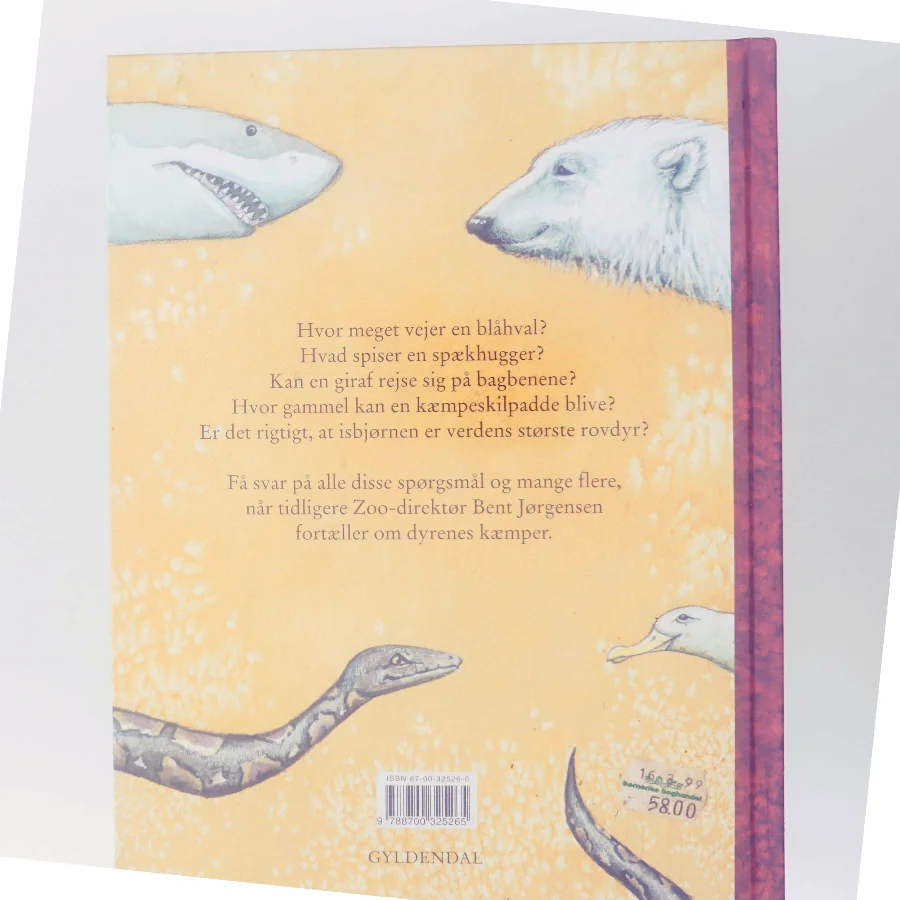 Dyrenes kæmper af Bent Jørgensen (Bog)