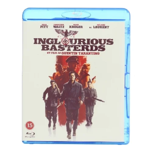Inglourious Basterds med Brad Pitt (DVD)