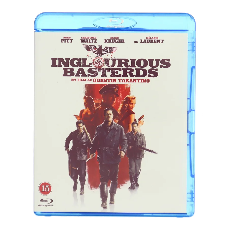 Inglourious Basterds med Brad Pitt (DVD)