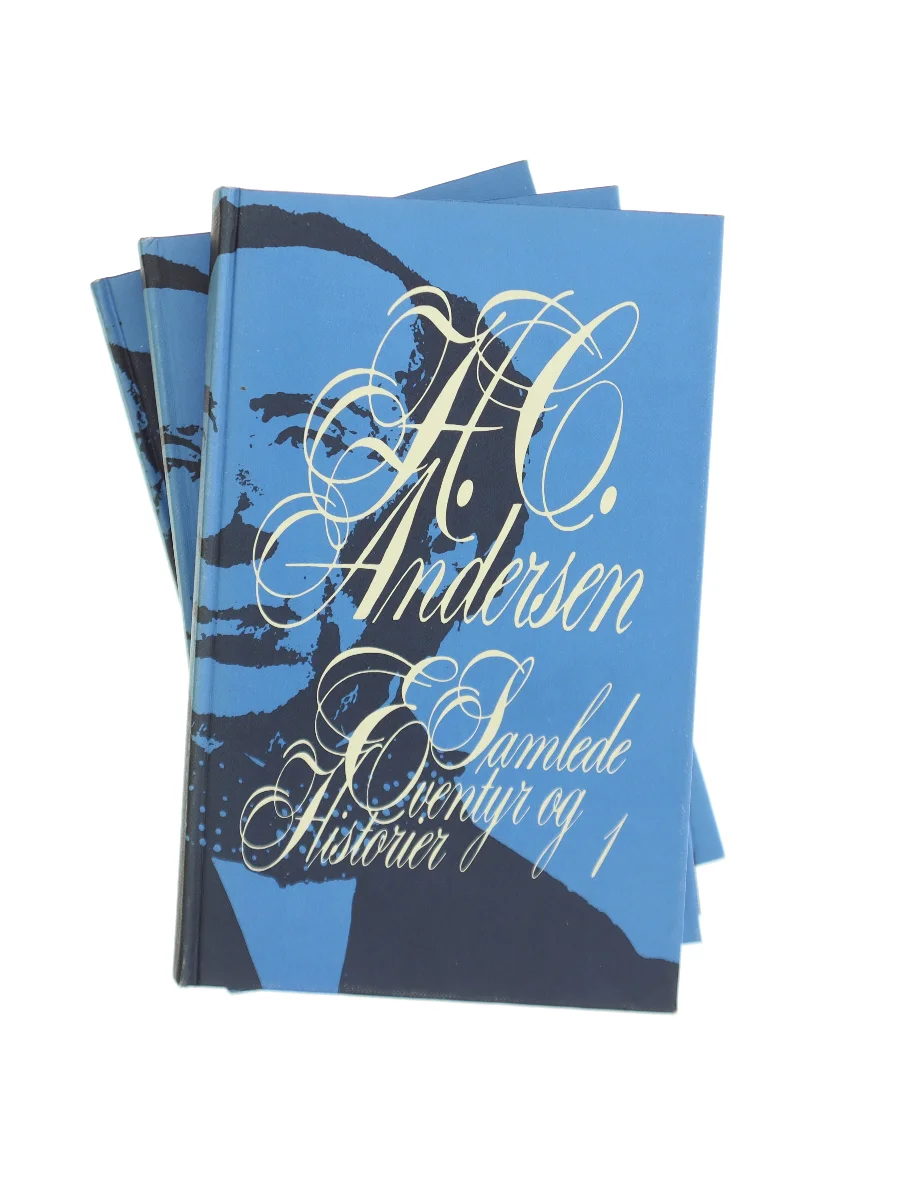 Forsiden af Samlede Eventyr og Historier 1-3 af H. C. Andersen