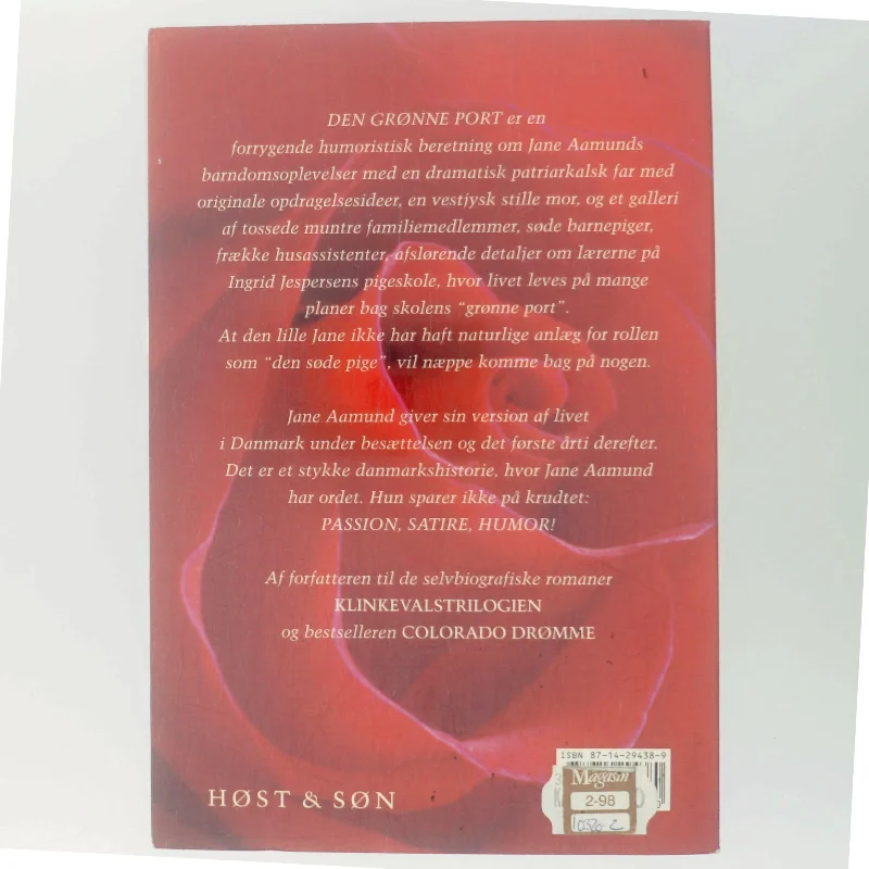 Den grønne port af Jane Aamund (Bog)