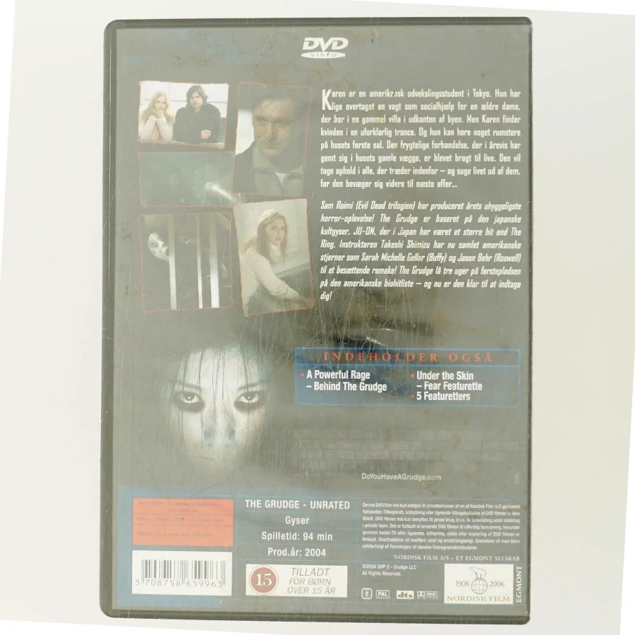 Forbandelsen med Sarah Michelle Gellar (DVD)
