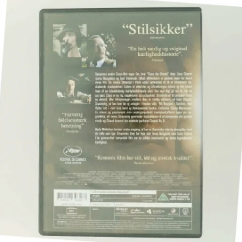 Coco Chanel & Igor Stravinsky med Anna Mouglalis (DVD)