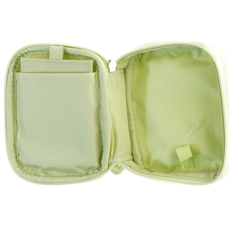 Grøn kosmetikpung fra Clinique (str. 11 x 13 cm)