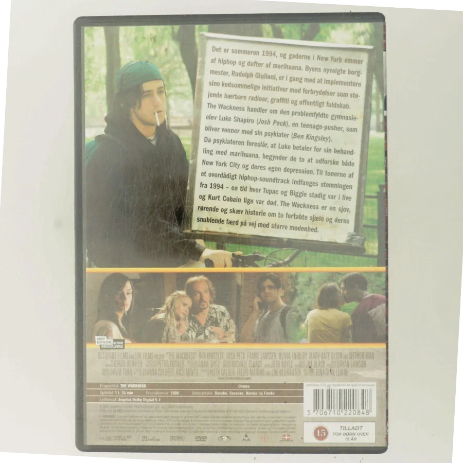 The Wackness med Ben Kingsley (DVD)