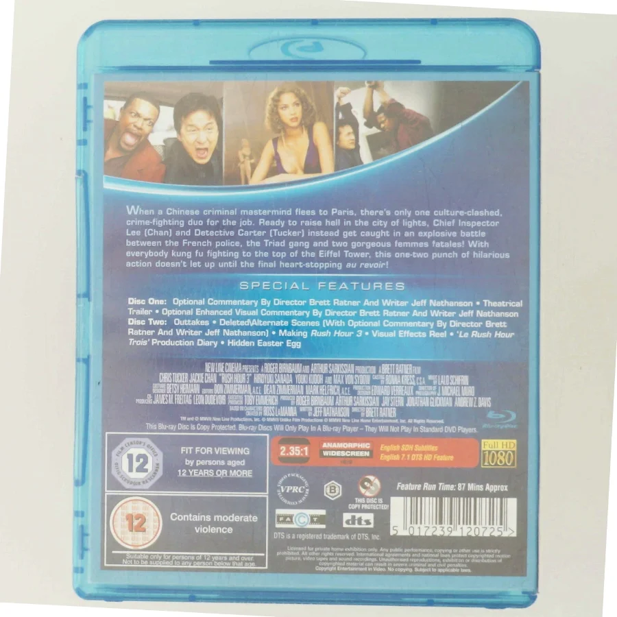 Rush Hour 3 med Chris Tucker (DVD)
