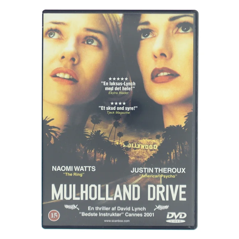 Mulholland Drive med Naomi Watts (DVD)