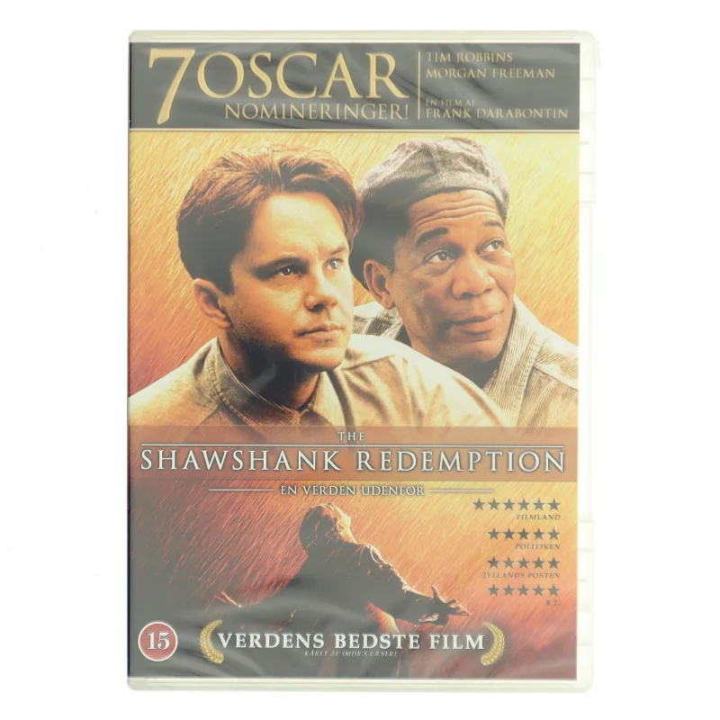Shawshank Redemption med Tim Robbins (DVD)