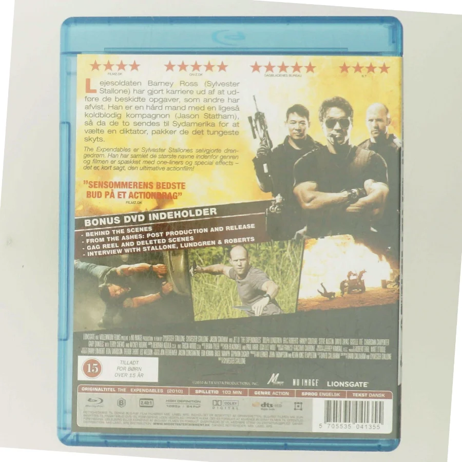 The Expendables med Sylvester Stallone (DVD)