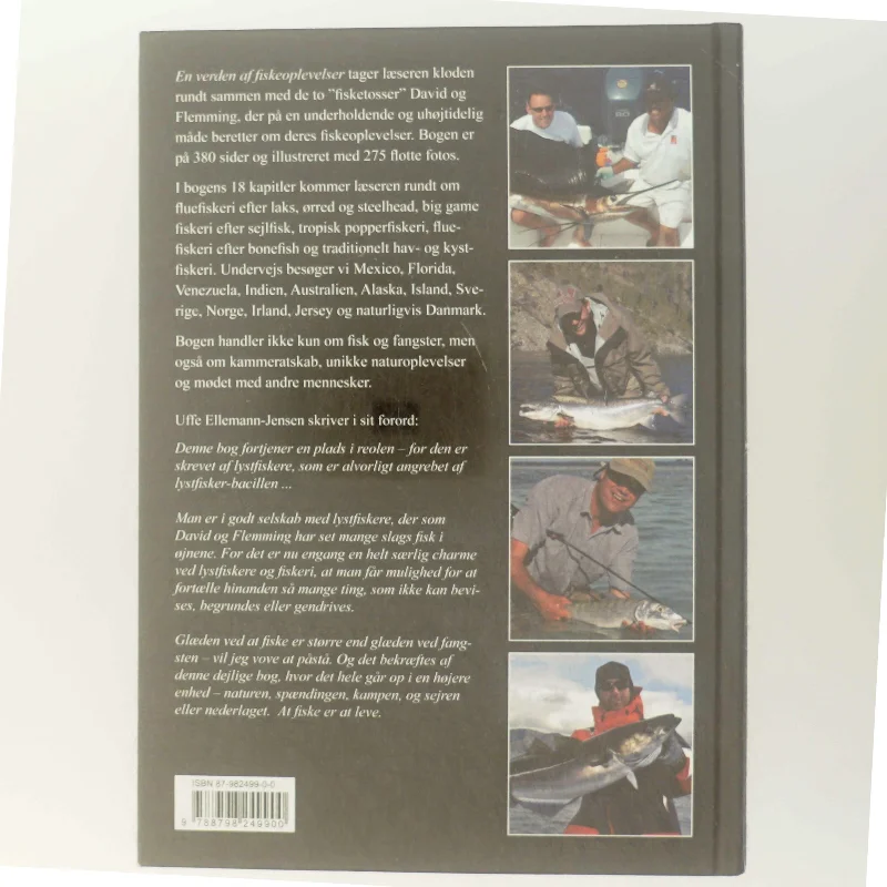En verden af fiskeoplevelser : fortællinger om fiskeoplevelser fra hele verden af David Nielsen (f. 1975-03-06) (Bog)