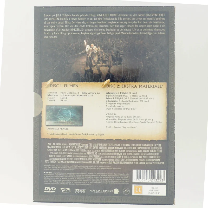 Lord of the Rings med Elijah Wood (DVD)