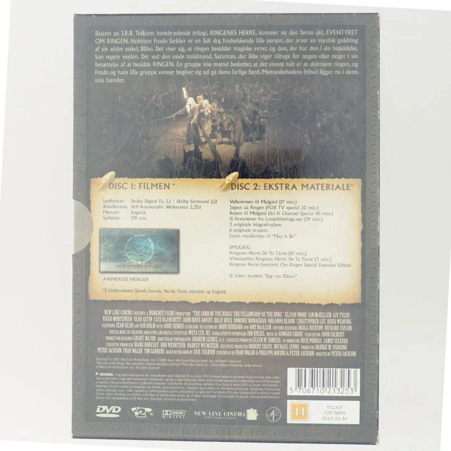 Lord of the Rings med Elijah Wood (DVD)