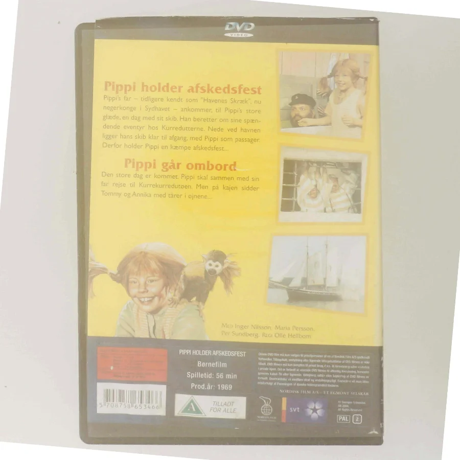 Pippi 6 - Holder Afskedsfest med Inger Nilsson (DVD)