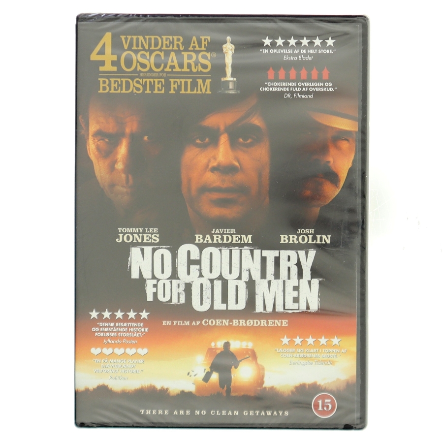 No Country for Old men med Tommy Lee Jones (DVD)
