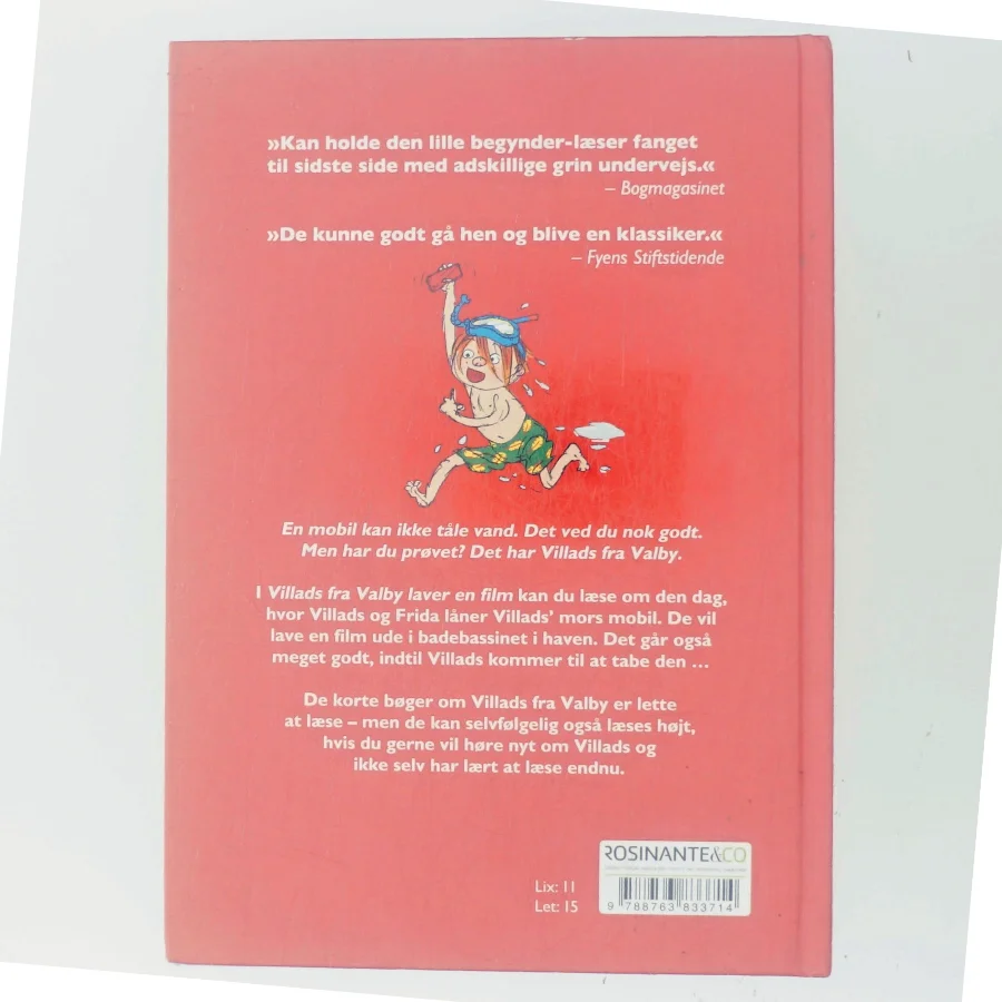 Villads fra Valby laver en film af Anne Sofie Hammer (f. 1972-02-05) (Bog)