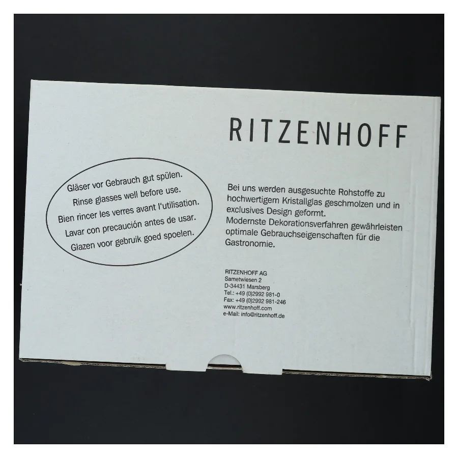 Ritzenhoff Krystal ølcglas fra Ritzenhoff (str. 13,5 x 8 cm)