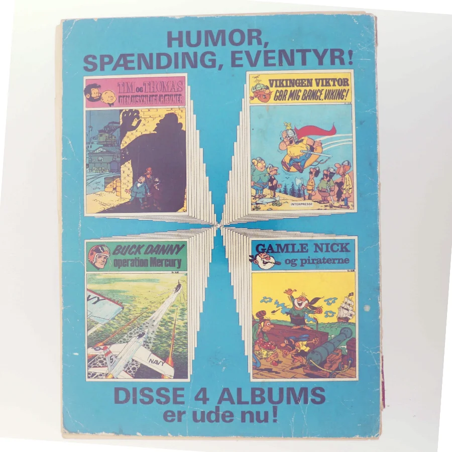 Tegneserie 'Gamle Nick og piraterne'