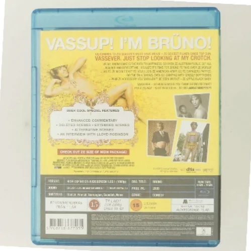 Brüno med Sacha Baron Cohen (DVD)