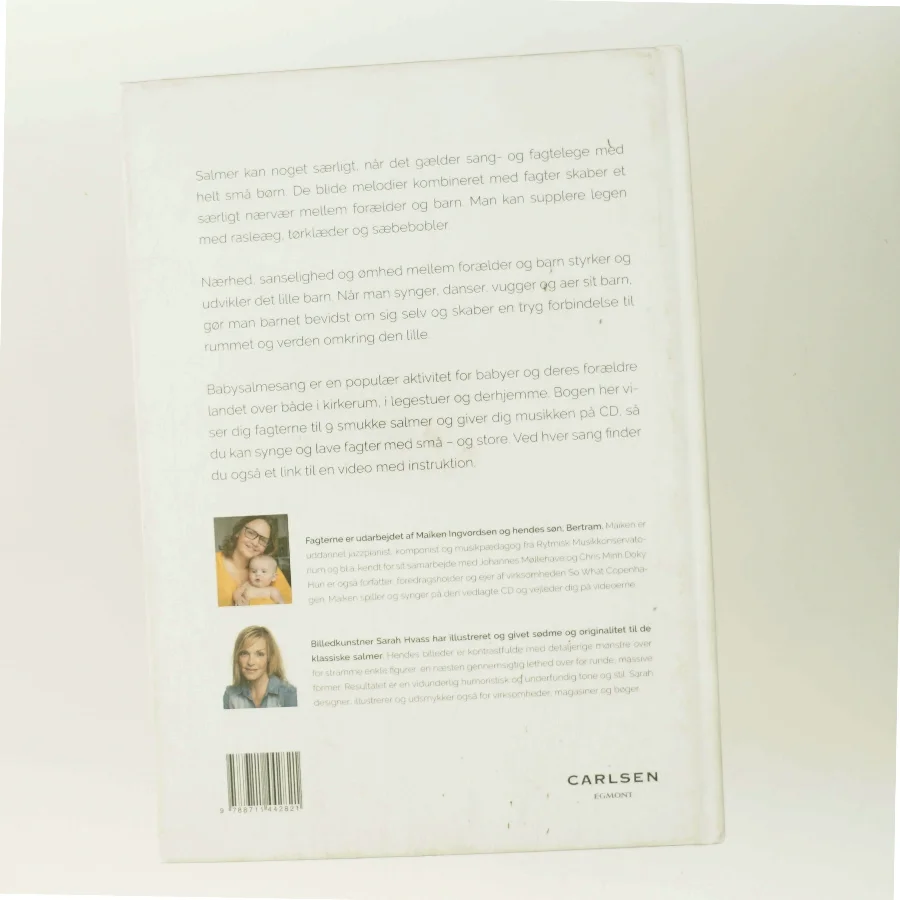 Babysalmesang med fagter af Maiken Ingvor, Sarah Hvass (Bog)
