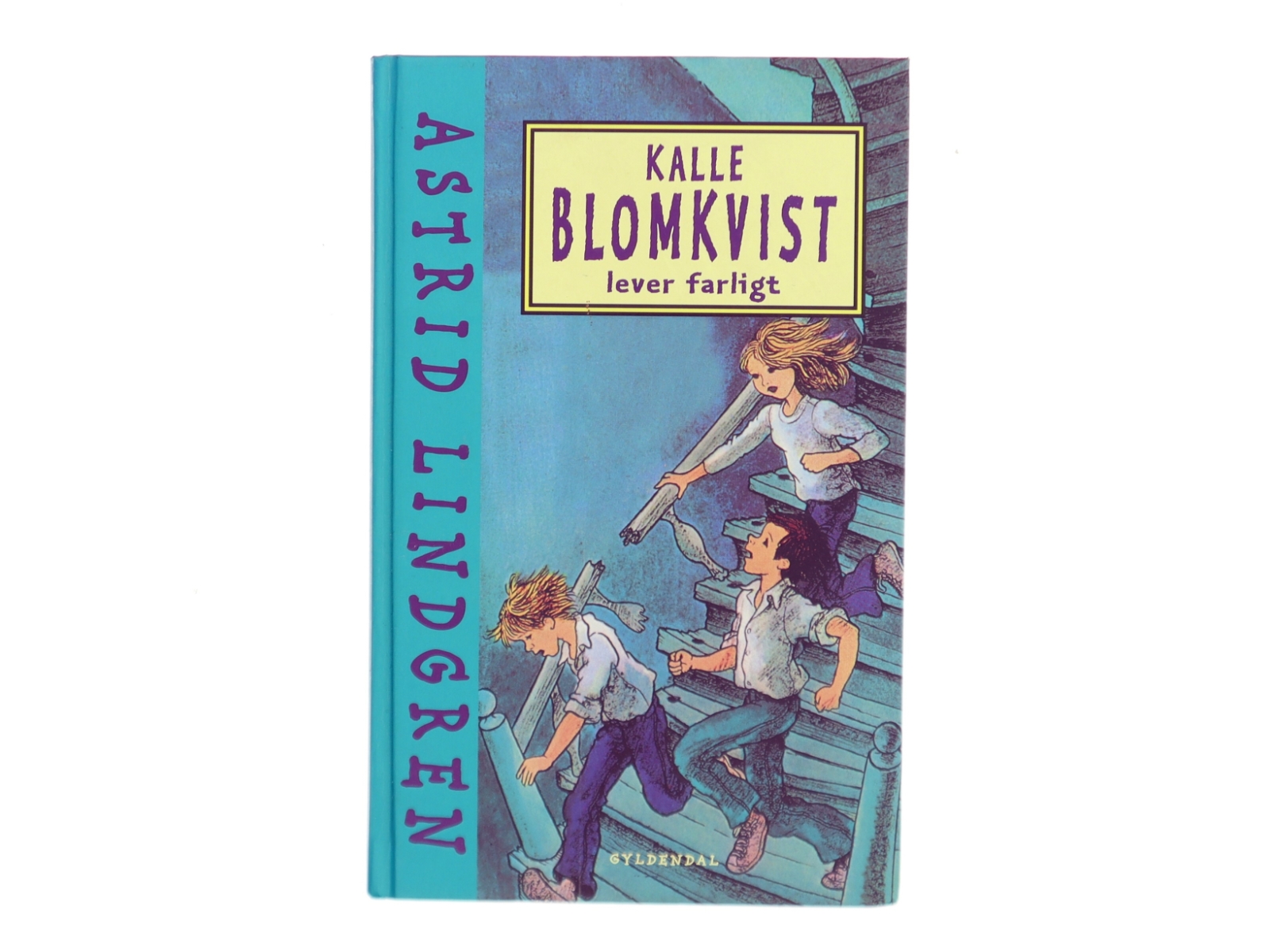 Kalle Blomkvist lever livet farligt af Astrid Lindgren (Bog)