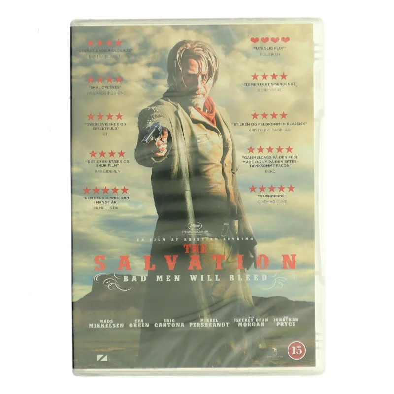 The Salvation (2014) [ NON-USA FORMAT  PAL  Reg.2 Import - Denmark ] med Mads Mikkelsen (DVD)