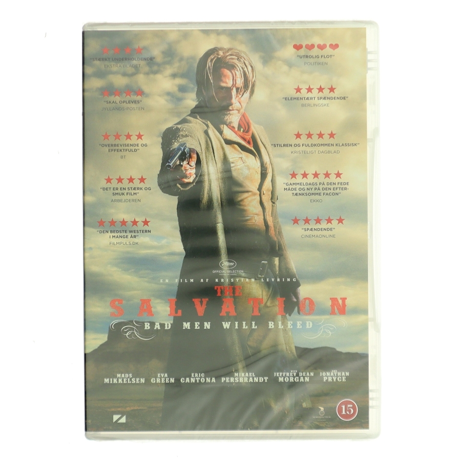 The Salvation (2014) [ NON-USA FORMAT  PAL  Reg.2 Import - Denmark ] med Mads Mikkelsen (DVD)