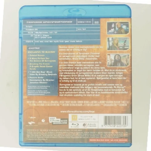 Surrogates med Bruce Willis (DVD)