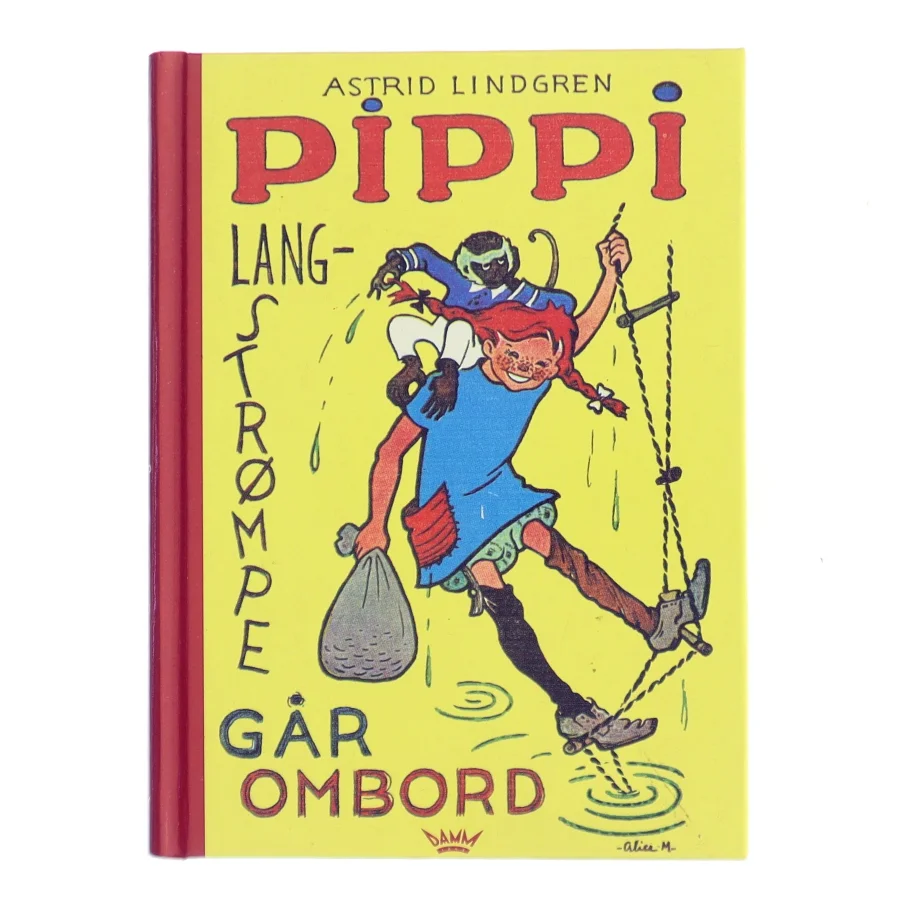 Pippi Langstrømpe går ombord af Astrid Lindgren (Bog)