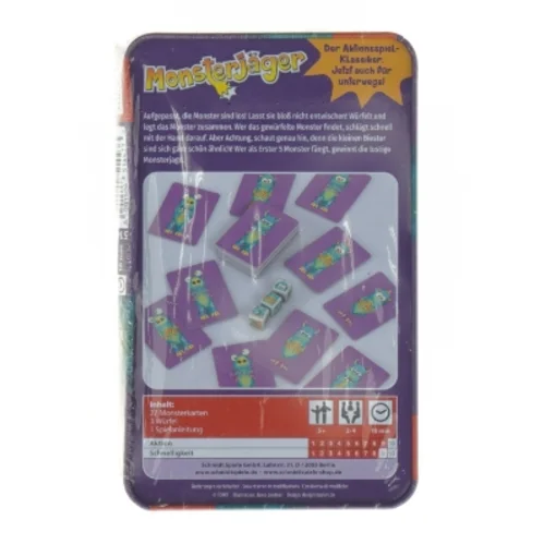 Monsterjæger brætspil fra Schmidt (str. 18 x 11 x 4 cm)