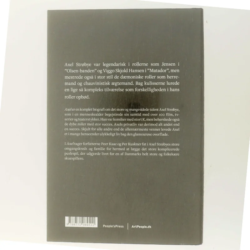 Axel Strøbye : en tragisk komedie af Peer Kaae (Bog)