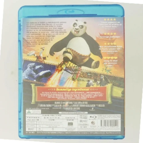 Kung Fu Panda med Jack Black (stemme på original udgave) (DVD)